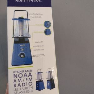 NOAA emergency weather radio/lantern